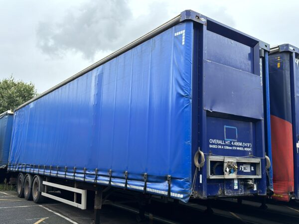 Krone schuifzeil oplegger